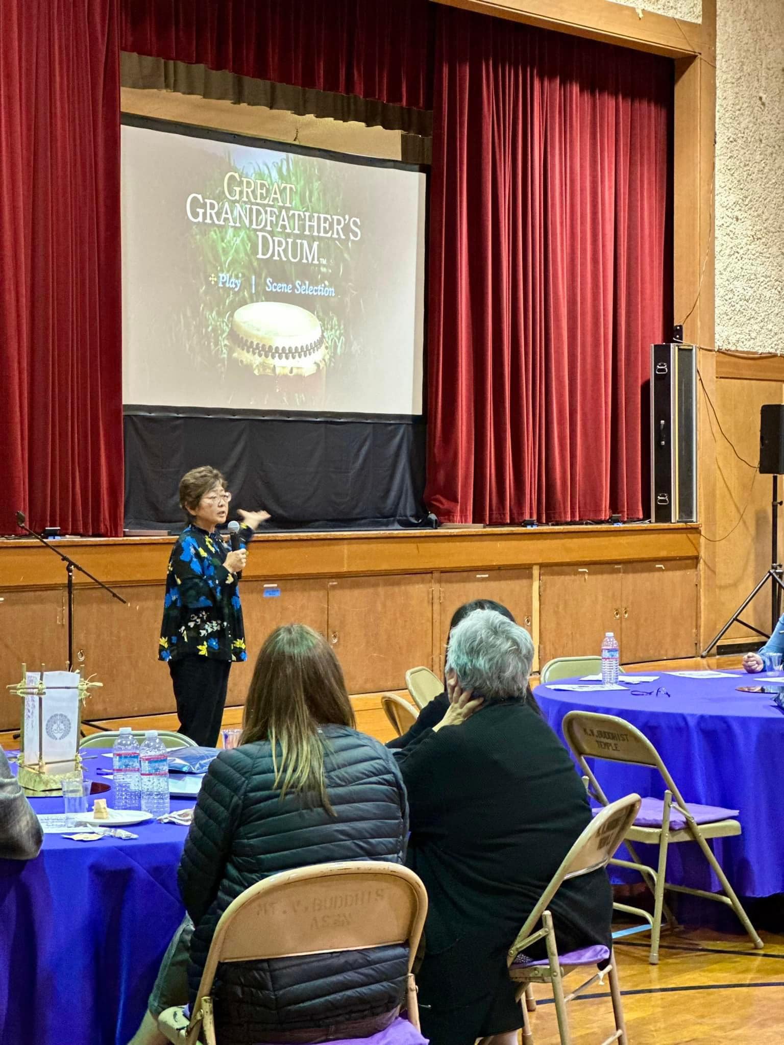 Screening at Mountain View Buddhist Temple